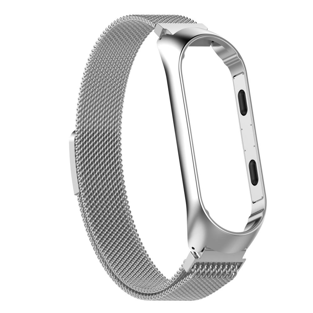 Xiaomi Mi Band 4/Mi Band 3 Milanese Loop Band Silver