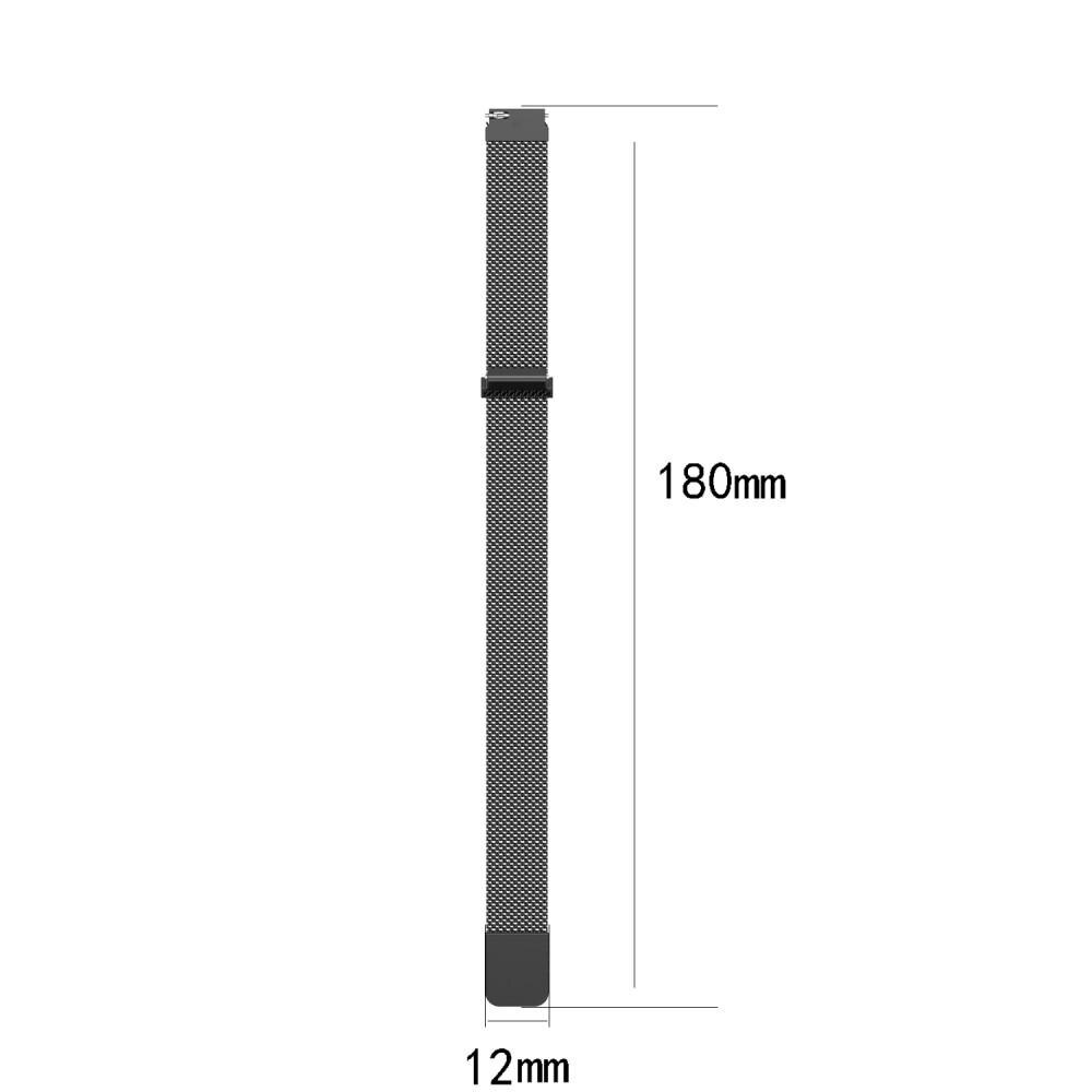 Xiaomi Mi Band 4/Mi Band 3 Milanese Loop Band Silver