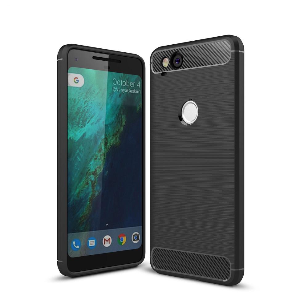 Google Pixel 2 Brushed TPU Case Black