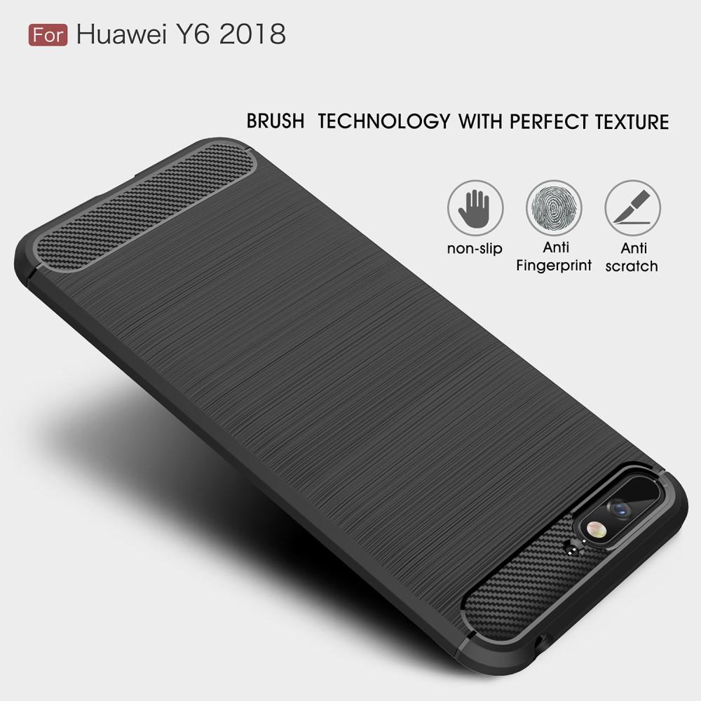 Huawei Y6 2018 Brushed TPU Case Black