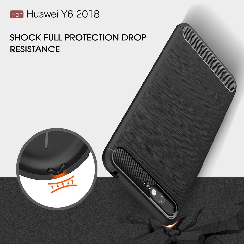 Huawei Y6 2018 Brushed TPU Case Black