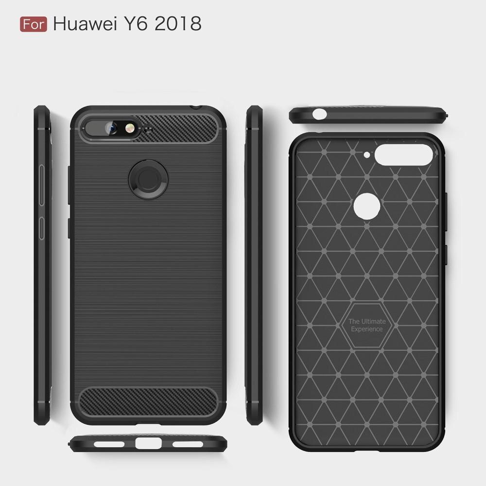 Huawei Y6 2018 Brushed TPU Case Black