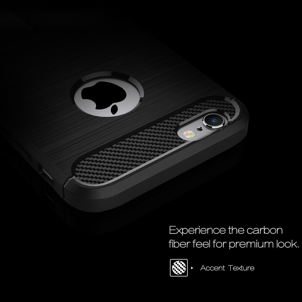 Apple iPhone 6/6S Brushed TPU Case Black