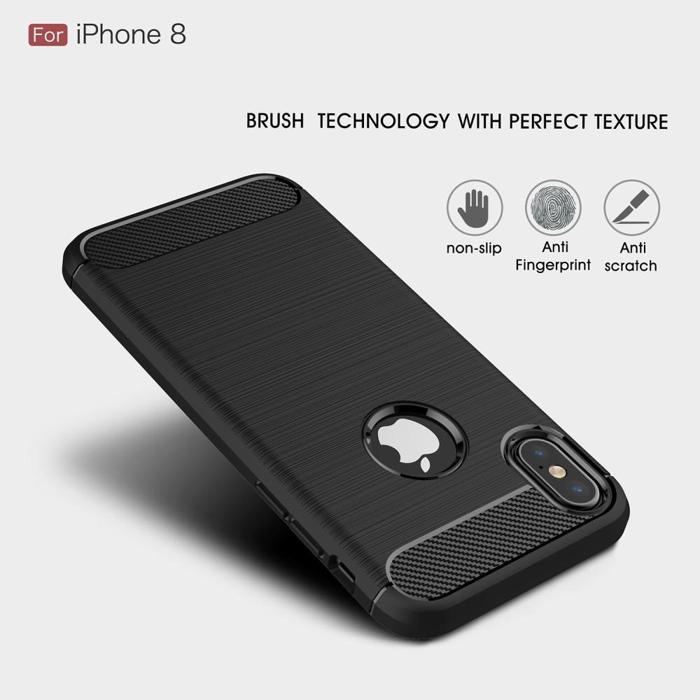 iPhone X/XS Brushed TPU Case Black