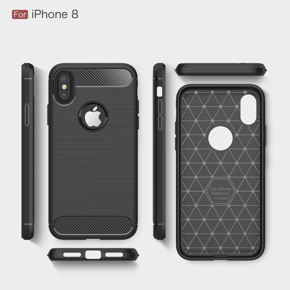 iPhone X/XS Brushed TPU Case Black