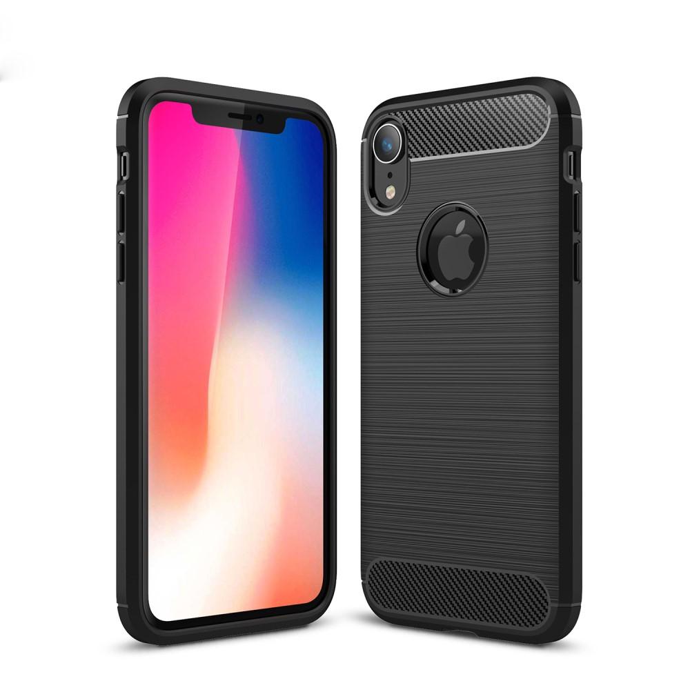 iPhone Xr Brushed TPU Case Black