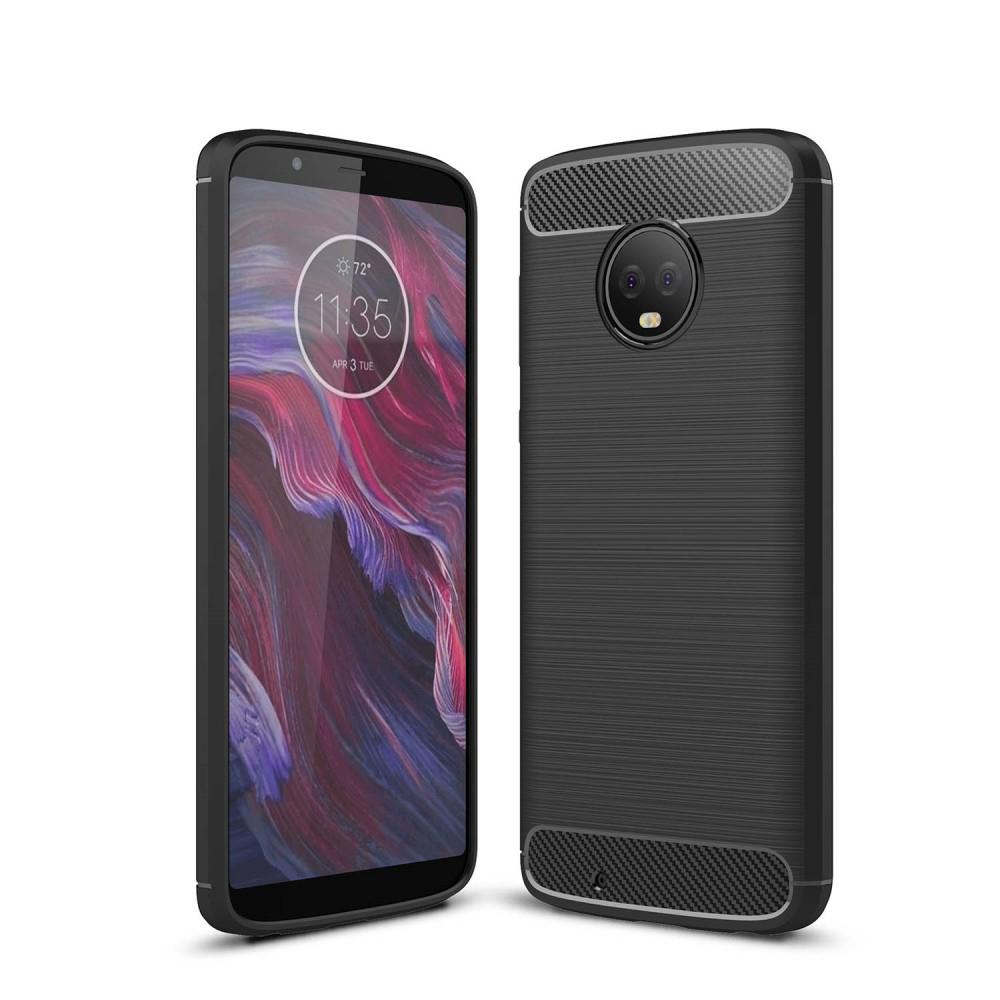 Motorola Moto G6 Brushed TPU Case Black