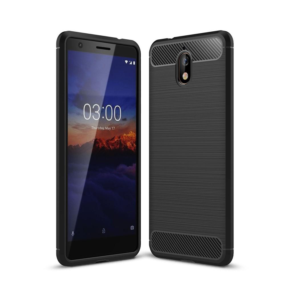 Nokia 3.1 2018 Brushed TPU Case Black