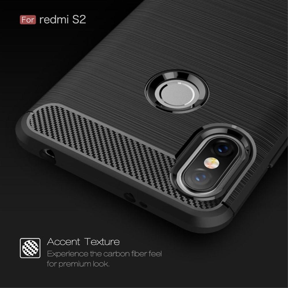 Xiaomi Redmi S2 Brushed TPU Case Black