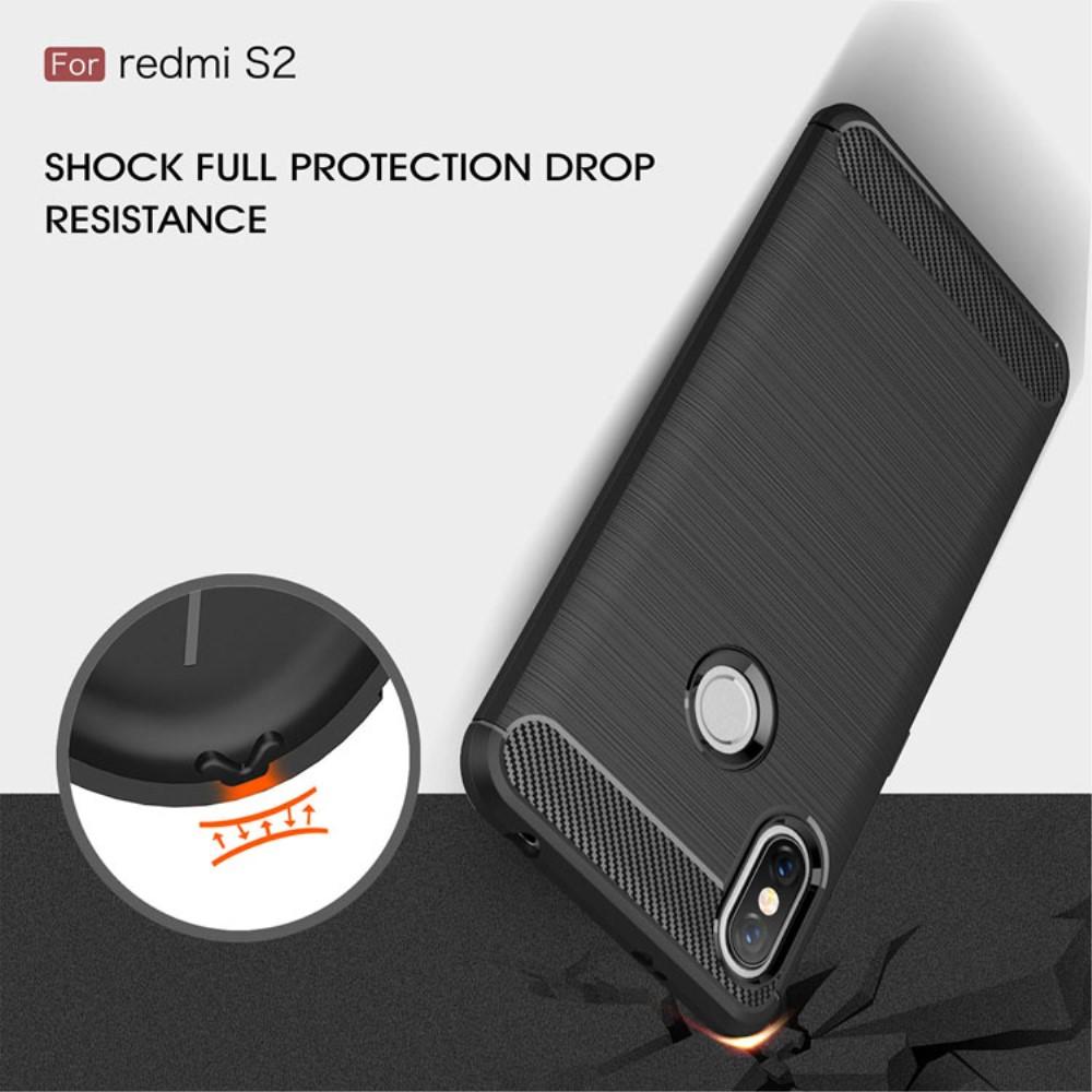 Xiaomi Redmi S2 Brushed TPU Case Black