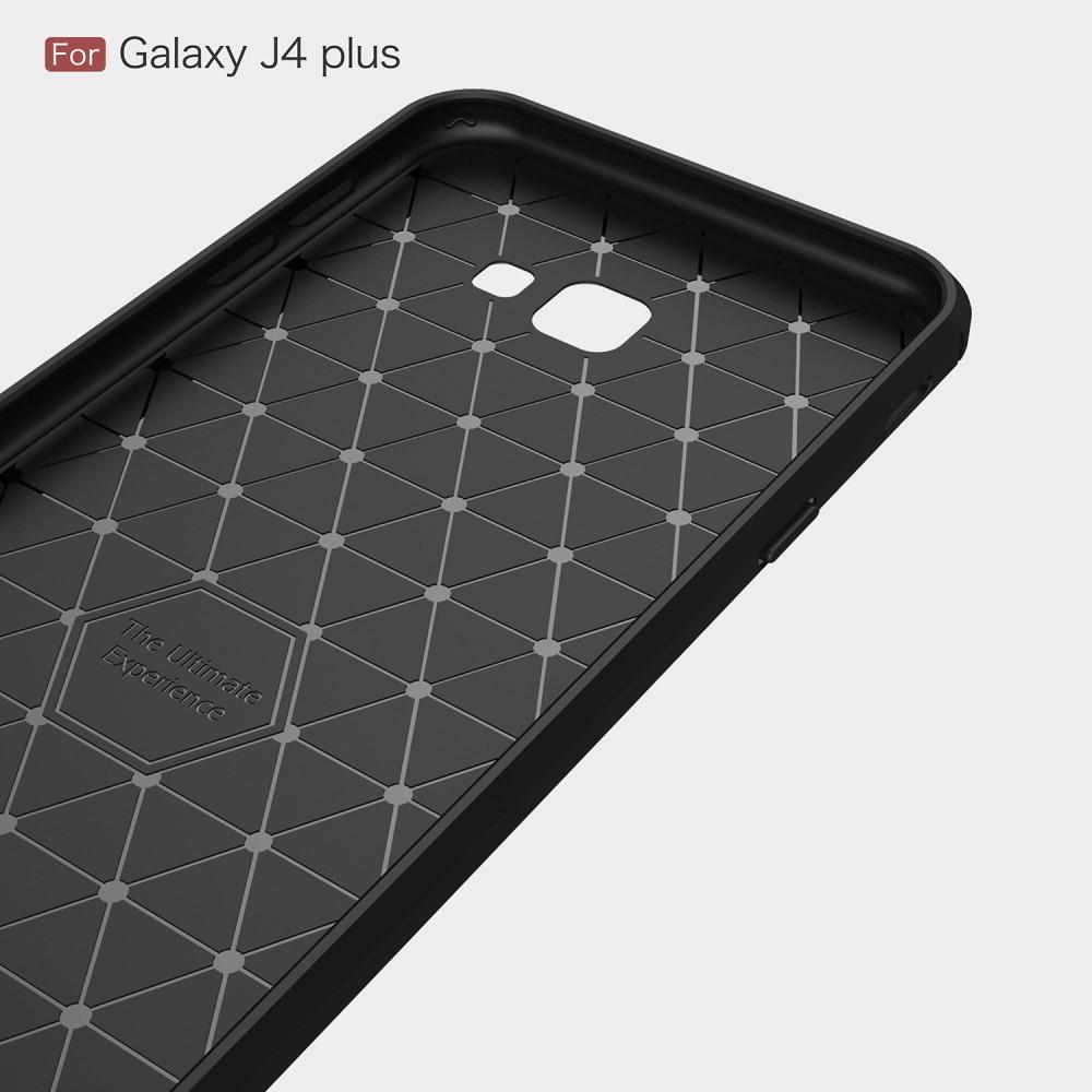 Samsung Galaxy J4 Plus 2018 Brushed TPU Case Black