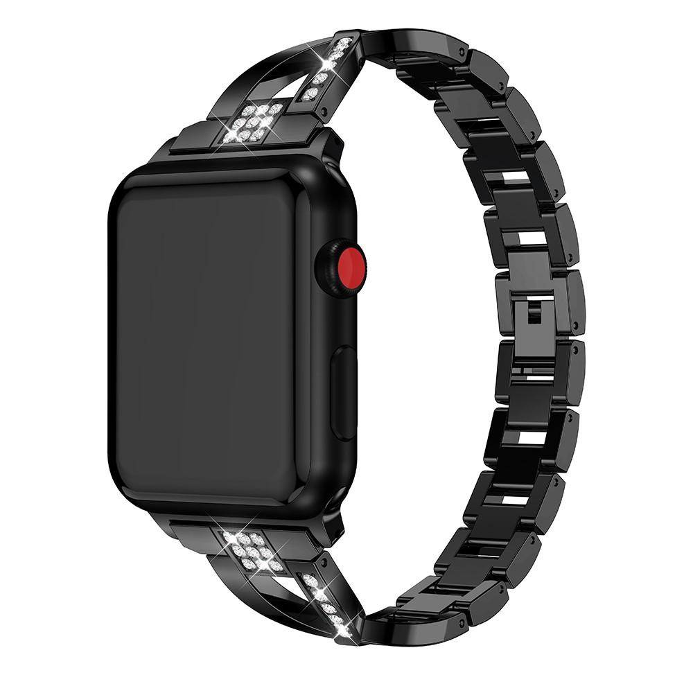Apple Watch 38/40/41 mm Crystal Bracelet Black