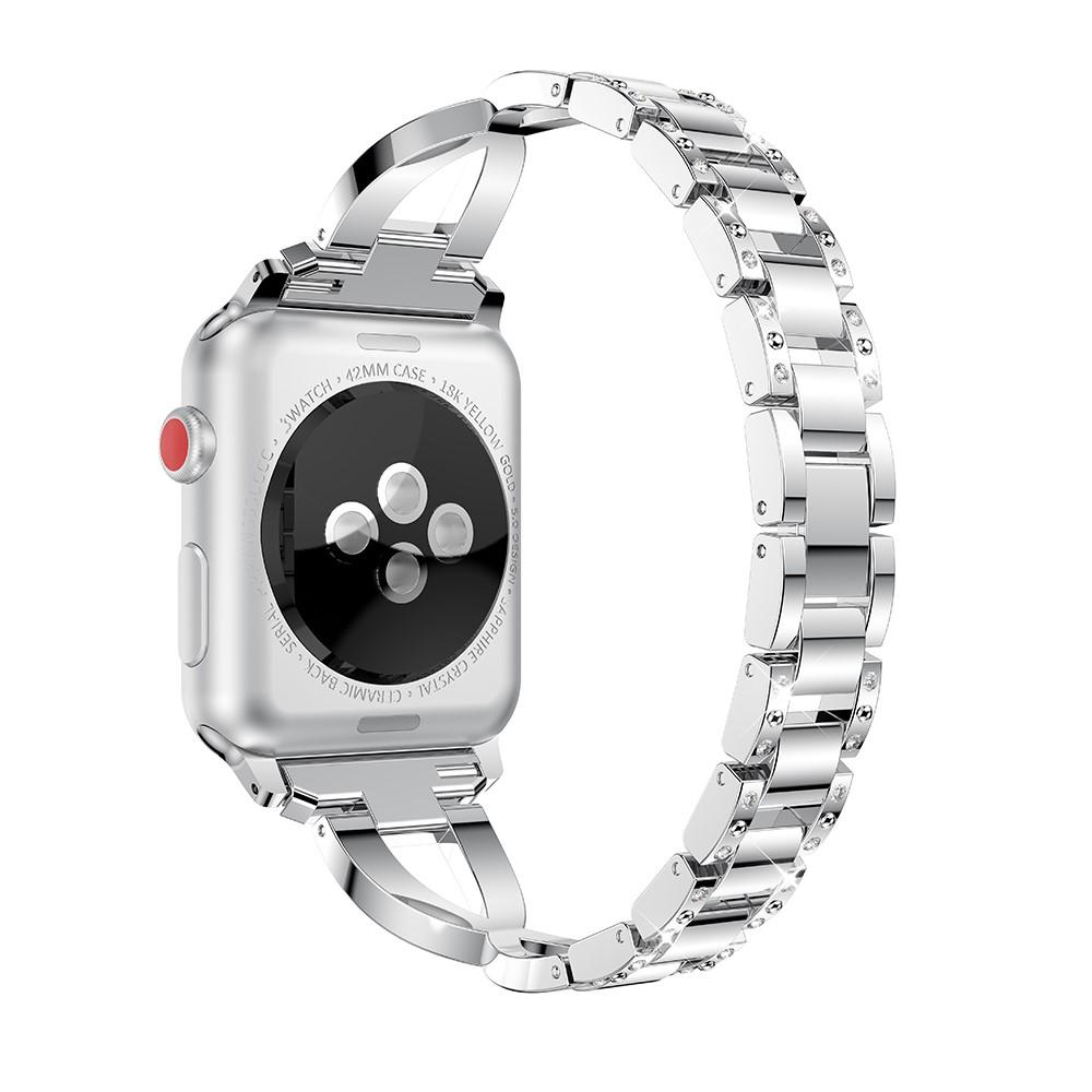 Apple Watch 38/40/41 mm Crystal Bracelet Silver