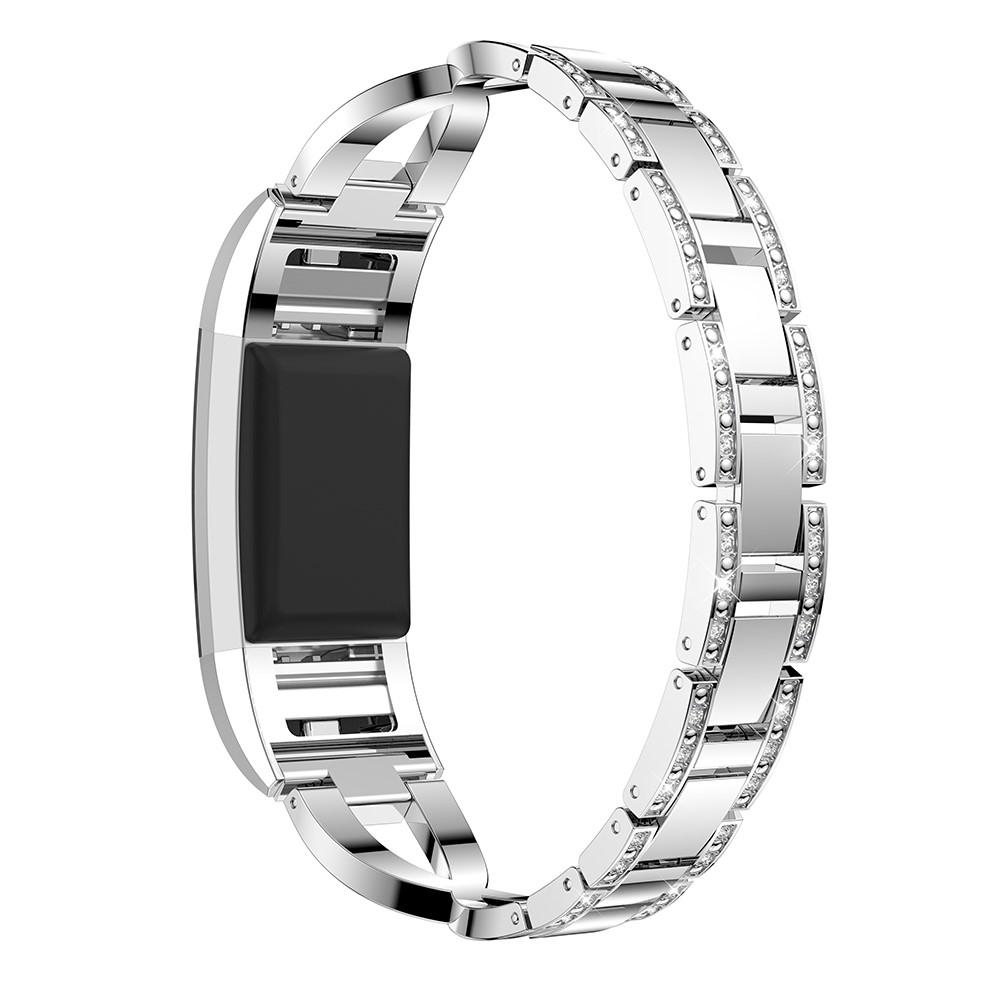 Fitbit Charge 2 Crystal Bracelet Silver