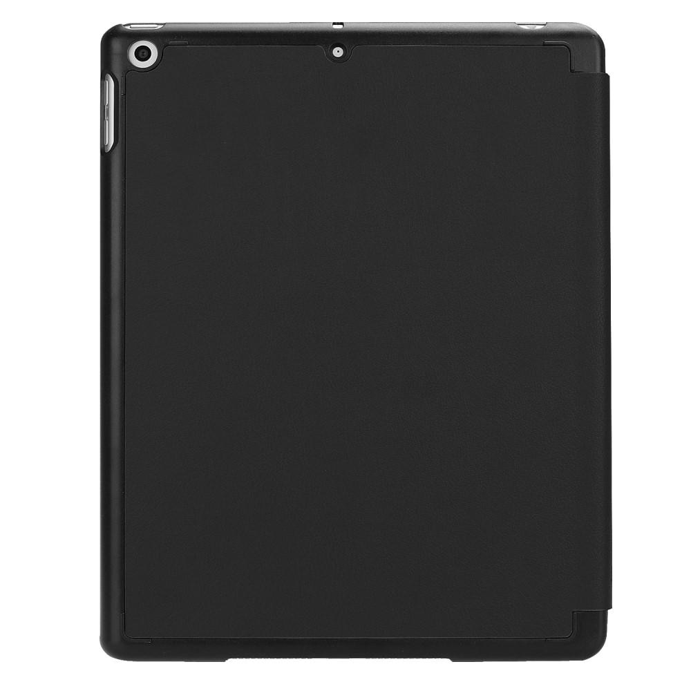 iPad 9.7 6th Gen (2018) Tri-Fold Cover w. Pen-holder Black