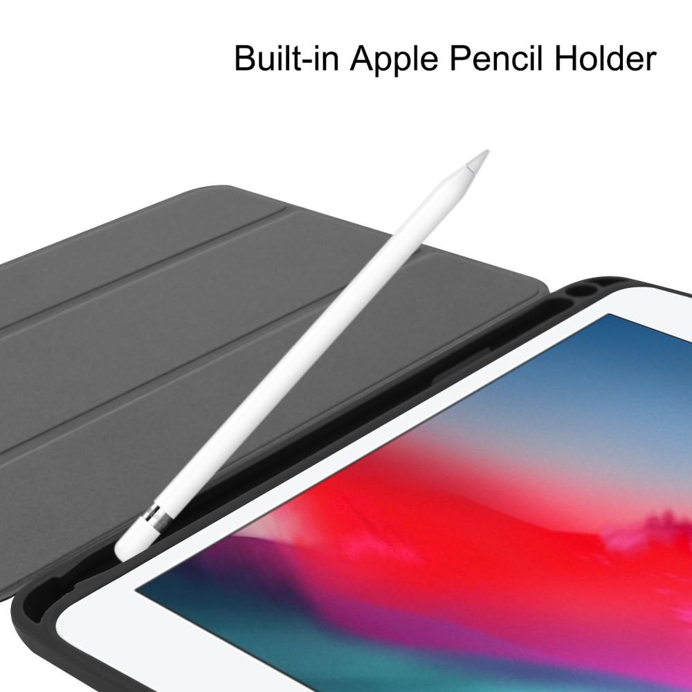 iPad Mini 5th Gen (2019) Tri-Fold Cover w. Pen-holder Black