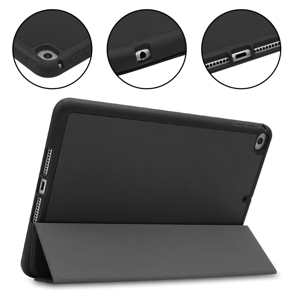 iPad Mini 5th Gen (2019) Tri-Fold Cover w. Pen-holder Black