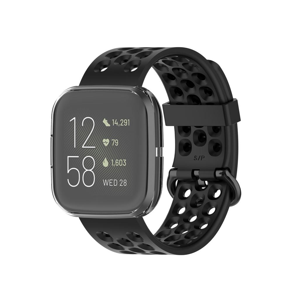 Fitbit Versa 2 Full-Cover Case Transparent