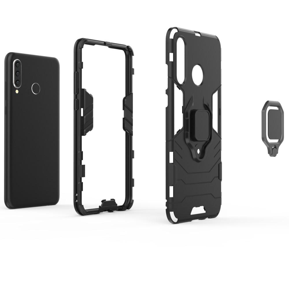 Huawei P30 Lite Hybrid Case Tech Ring Black