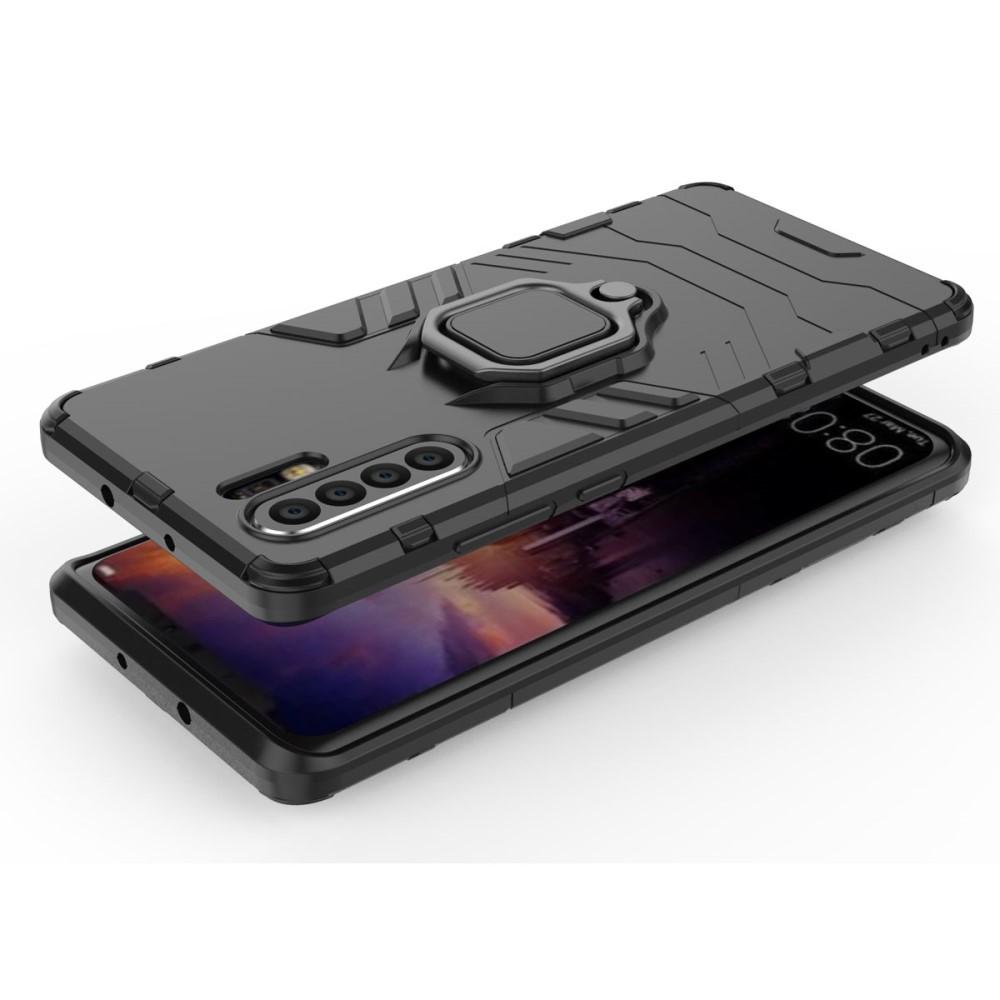 Huawei P30 Pro Hybrid Case Tech Ring Black