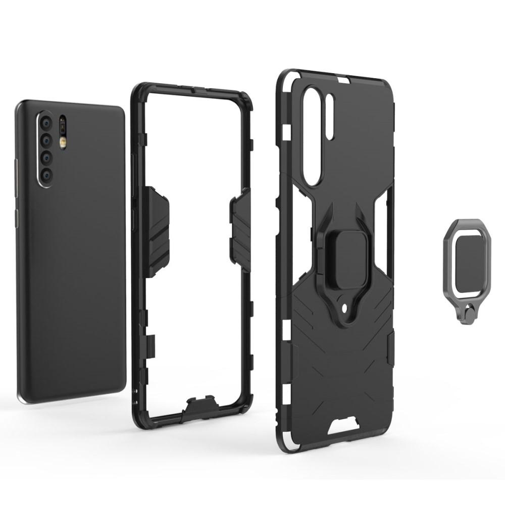 Huawei P30 Pro Hybrid Case Tech Ring Black