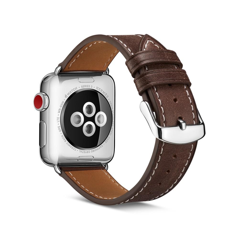 Apple Watch 42mm Leather Strap Brown