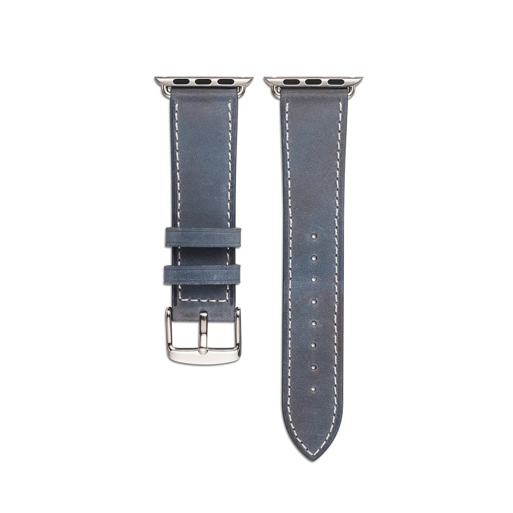 Apple Watch 38mm Leather Strap Blue