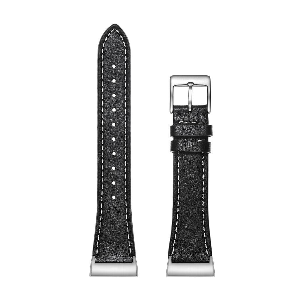 Fitbit Charge 3/4 Leather Strap Black