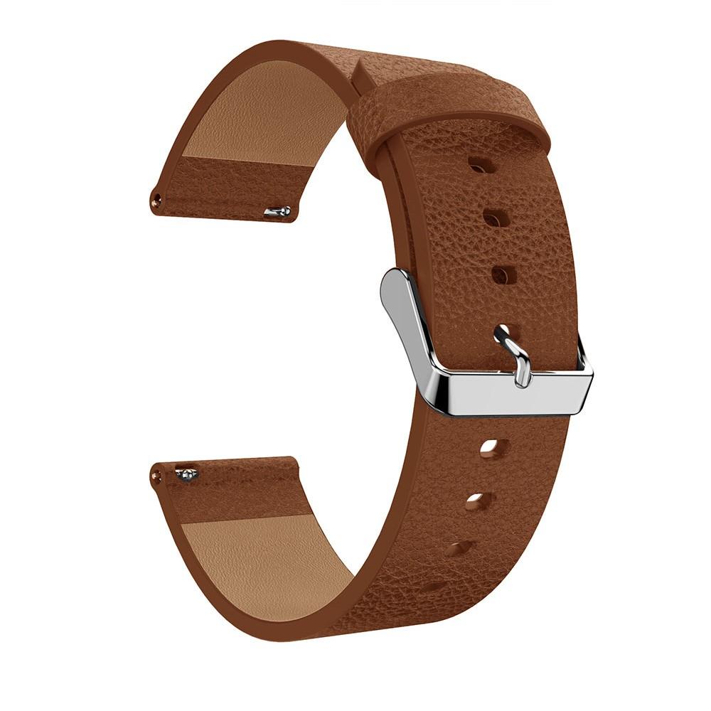 Fitbit Versa/Versa 2 Leather Strap Brown