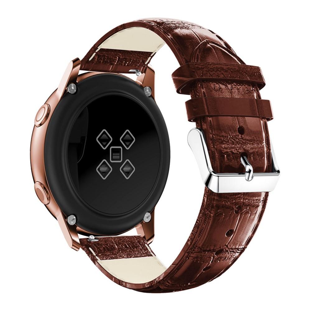 Polar Pacer Croco Leather Band Brown