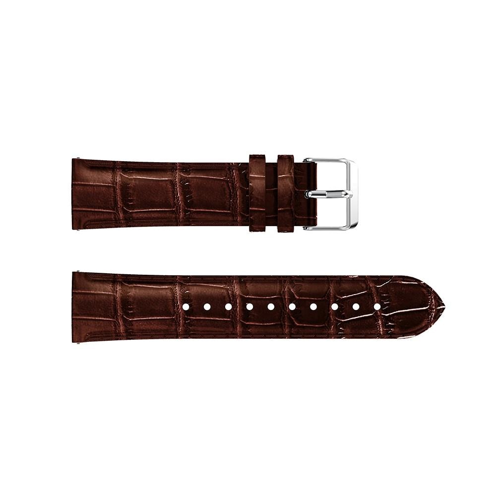 Withings ScanWatch Horizon Croco Leather Band Brown