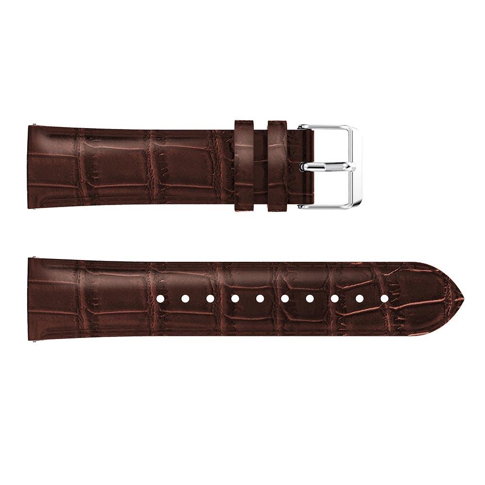 Samsung Galaxy Watch 42mm Croco Leather Band Brown