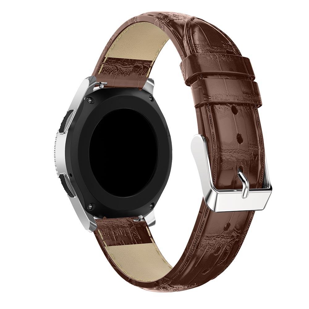 Coros Pace 3 Croco Leather Band Brown