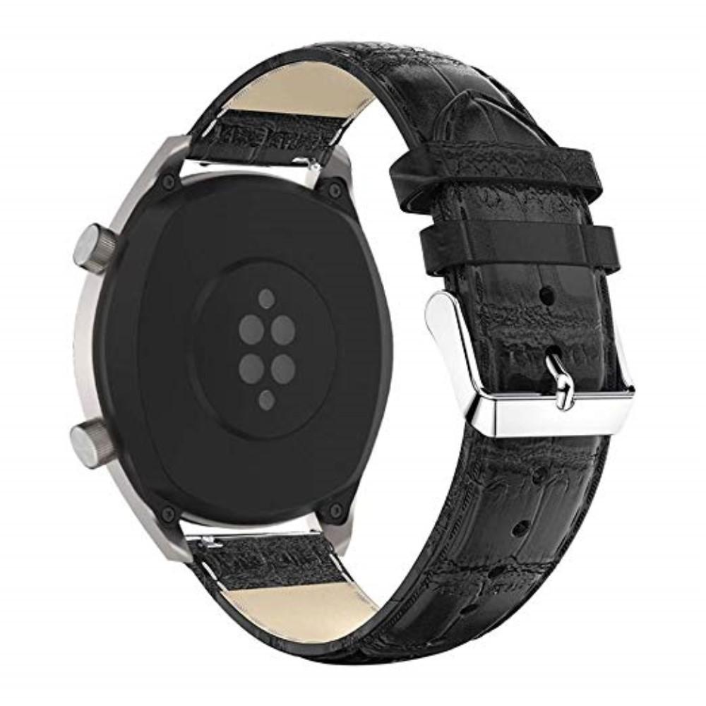 Huawei Watch GT/GT 2 46mm/GT 2e Croco Leather Band Black