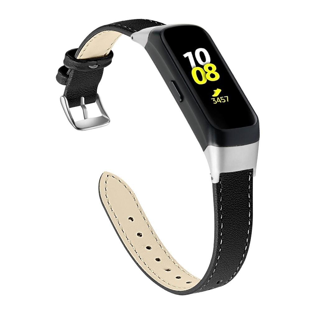 Samsung Galaxy Fit Leather Strap Black