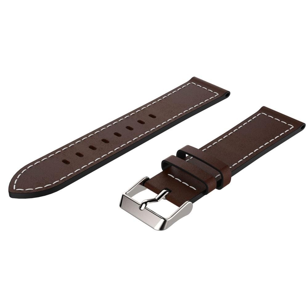 Garmin Forerunner 255 Leather Strap Brown