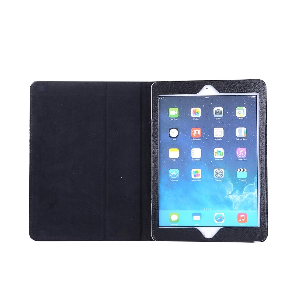 iPad 9.7 6th Gen (2018) Leather Cover Black