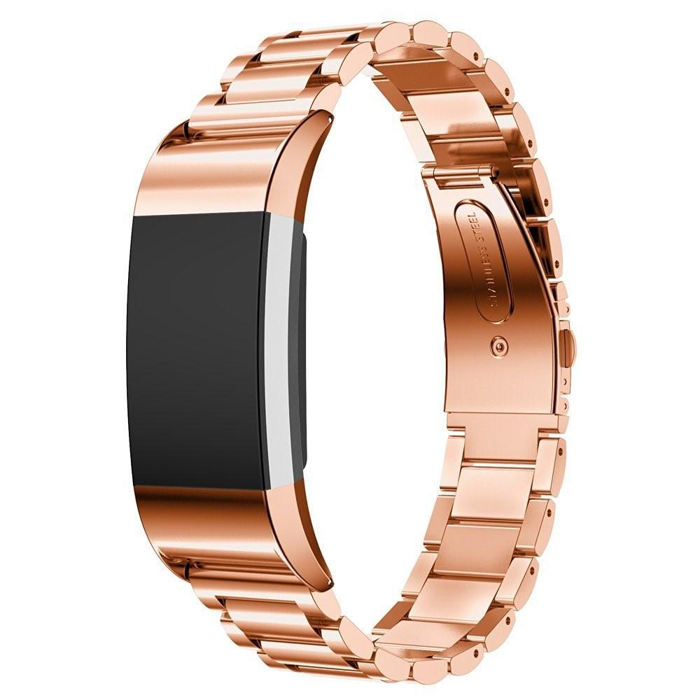 Fitbit Charge 2 Metal Band Rose Gold