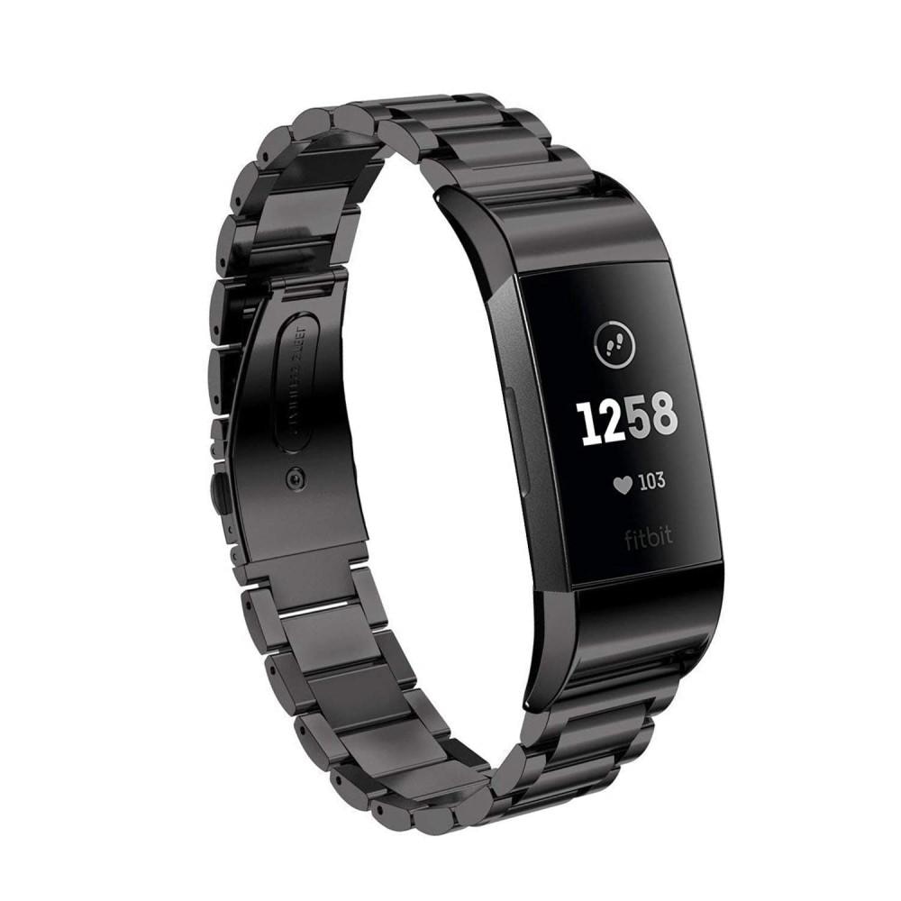 Fitbit Charge 3/4 Metal Band Black
