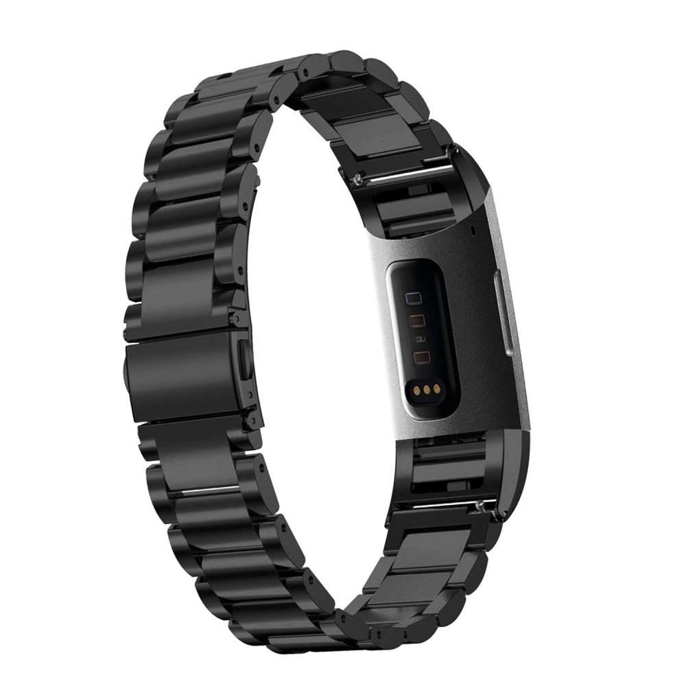 Fitbit Charge 3/4 Metal Band Black