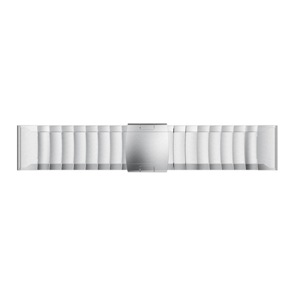 Garmin Fenix 5/5 Plus/6/6 Pro/7 Link Bracelet Silver