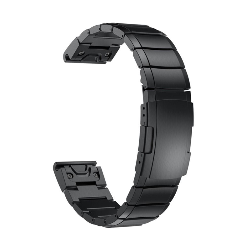Garmin Fenix 5/5 Plus/6/6 Pro/7 Link Bracelet Black