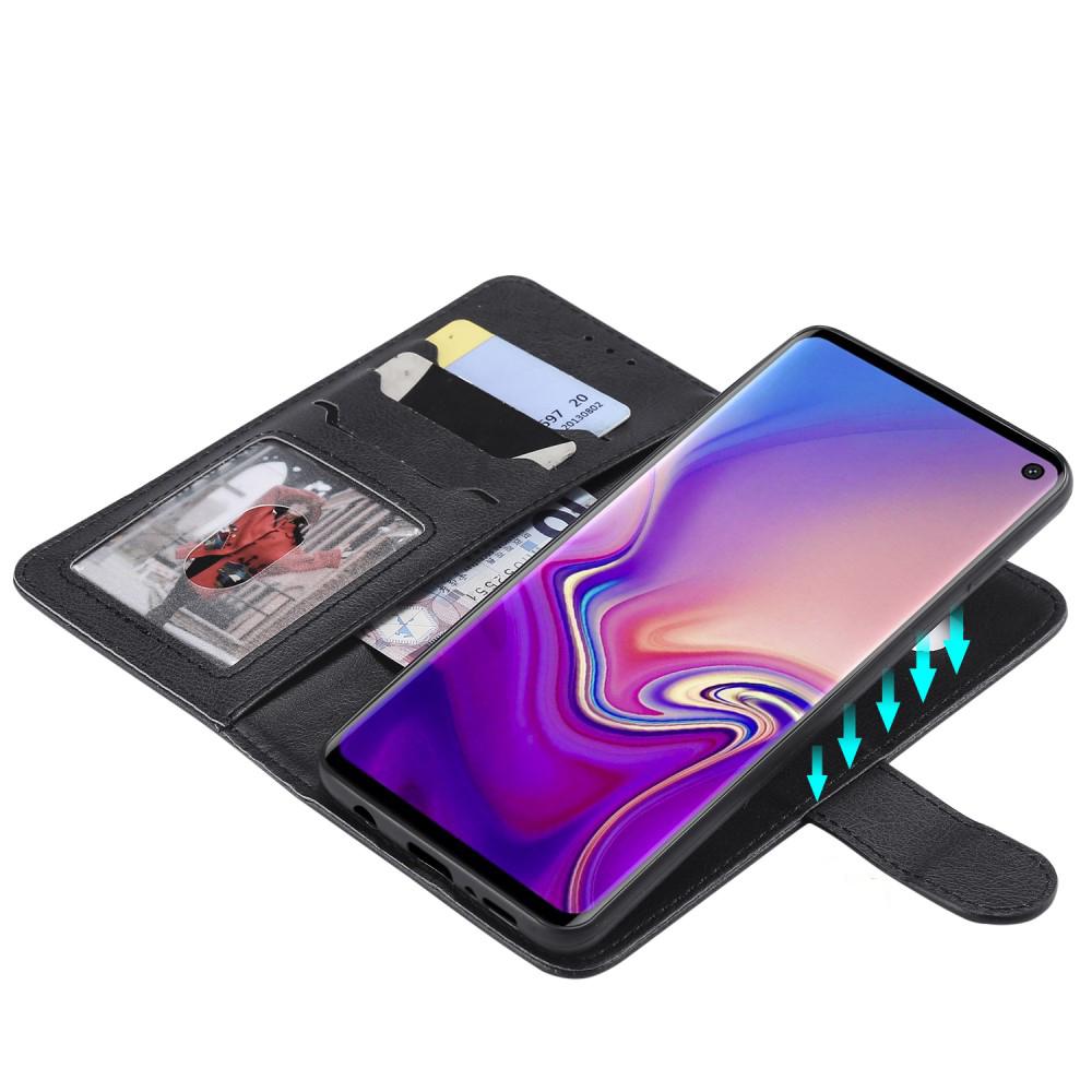 Samsung Galaxy S10 Magnetic Book Cover Black