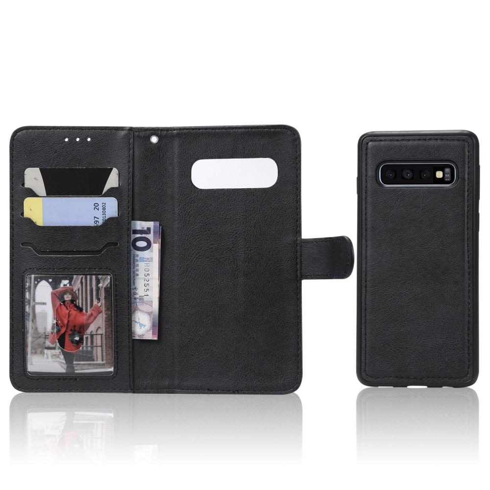 Samsung Galaxy S10 Magnetic Book Cover Black
