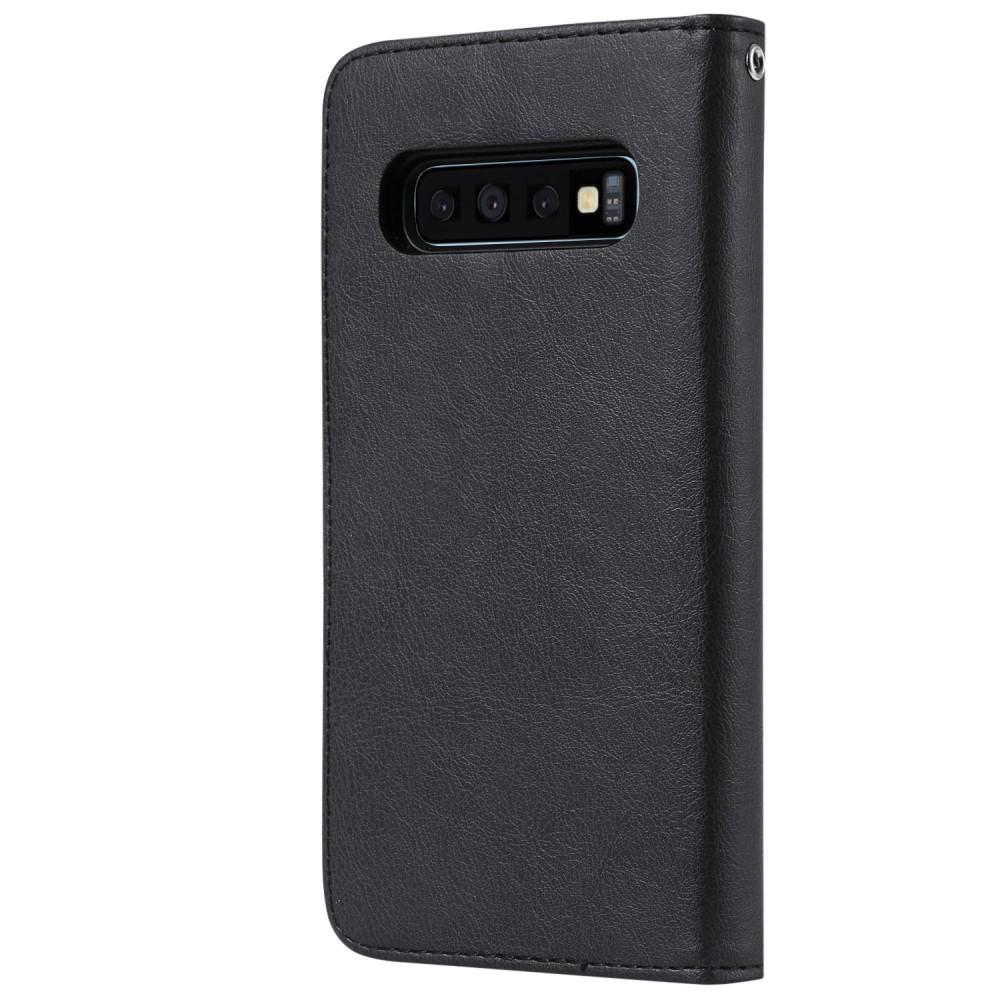Samsung Galaxy S10 Magnetic Book Cover Black