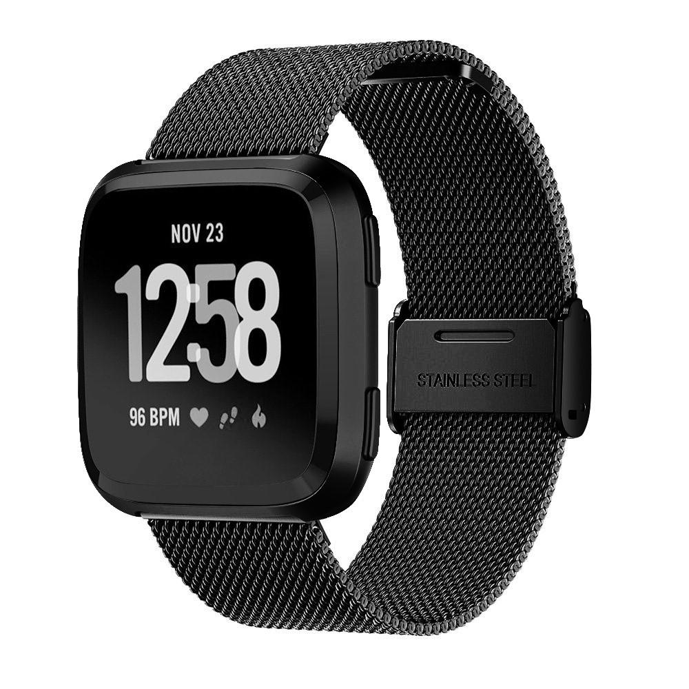 Fitbit Versa/Versa 2 Mesh Bracelet Black