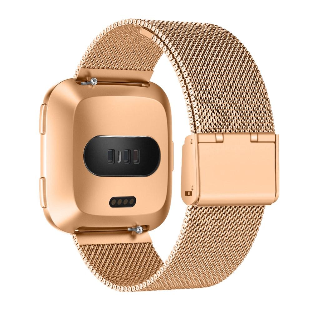 Fitbit Versa/Versa 2 Mesh Bracelet Rose Gold