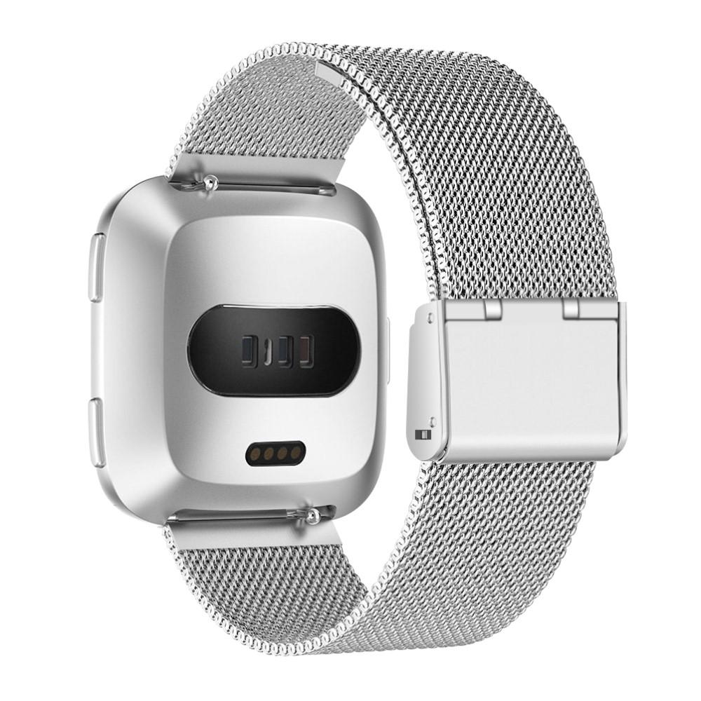 Fitbit Versa/Versa 2 Mesh Bracelet Silver