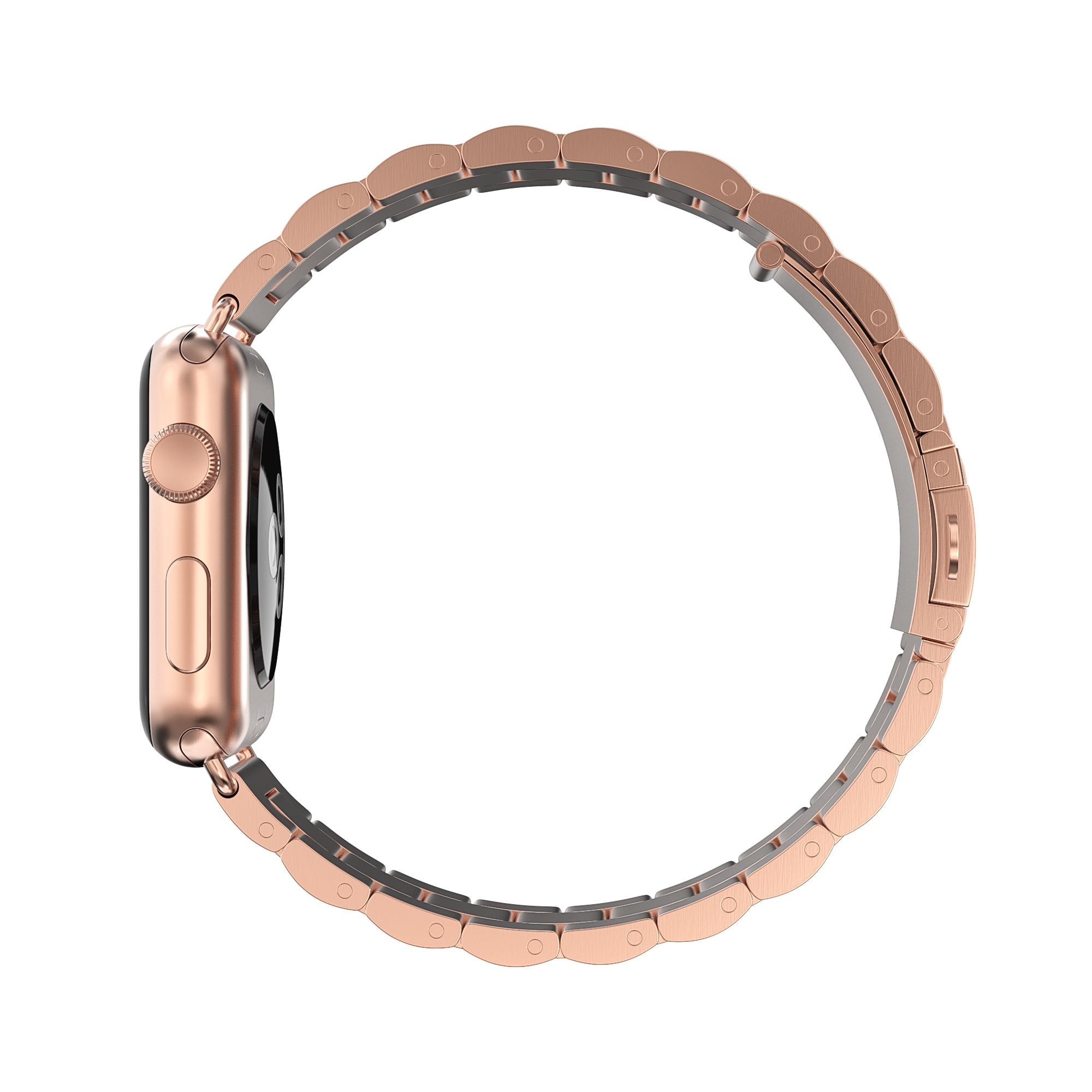 Apple Watch 45mm Series 9 Metal Band Rose Gold