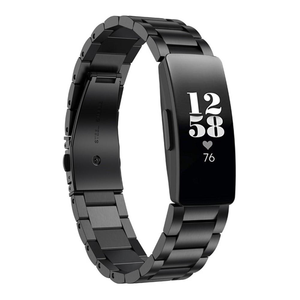 Fitbit Inspire/Inspire 2 Metal Band Black